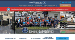 Desktop Screenshot of datagraphicsinc.com